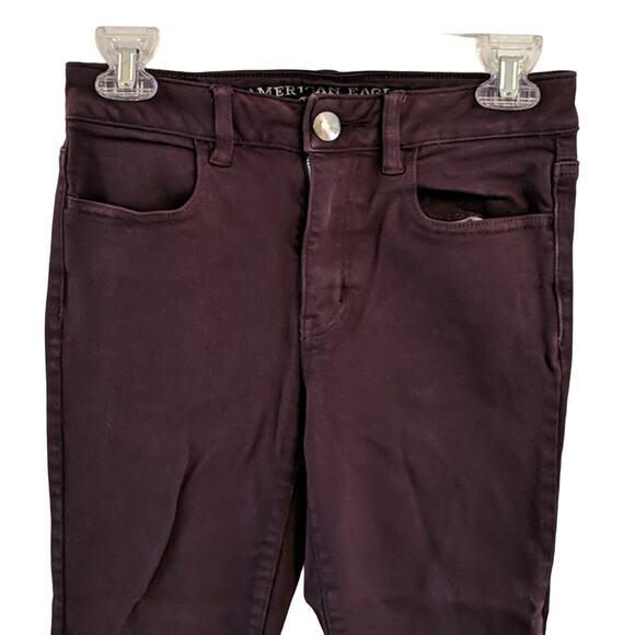 EUC American Eagle Hi Rise Jegging Crop, 4R - Picture 2 of 7